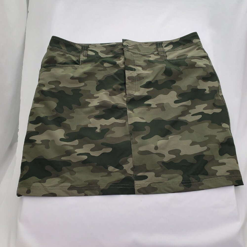 Eddie Bauer Golf / Hiking Camouflage All-Weather Stretch Skort Dry-Fit Golf β 14 - Picture 4 of 10